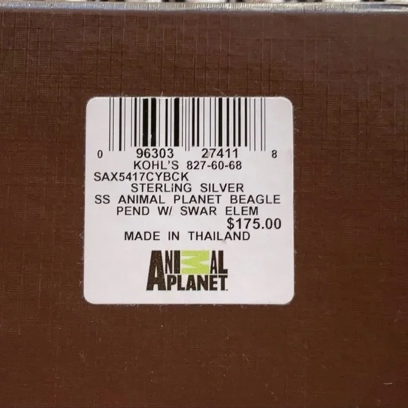 Beagle Sterling Necklace Animal Planet - Picture 4 of 4